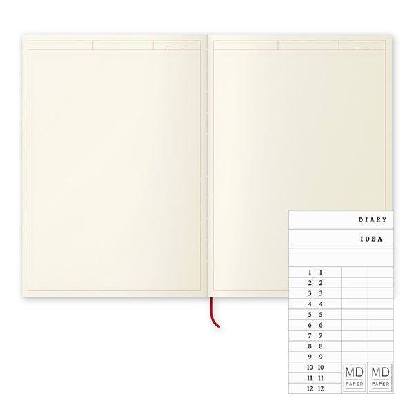 MD Notebook Journal A5 - Frame — ruling detail